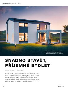 Snadno stavět, příjemně bydlet