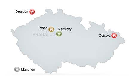 Mapa České republiky
